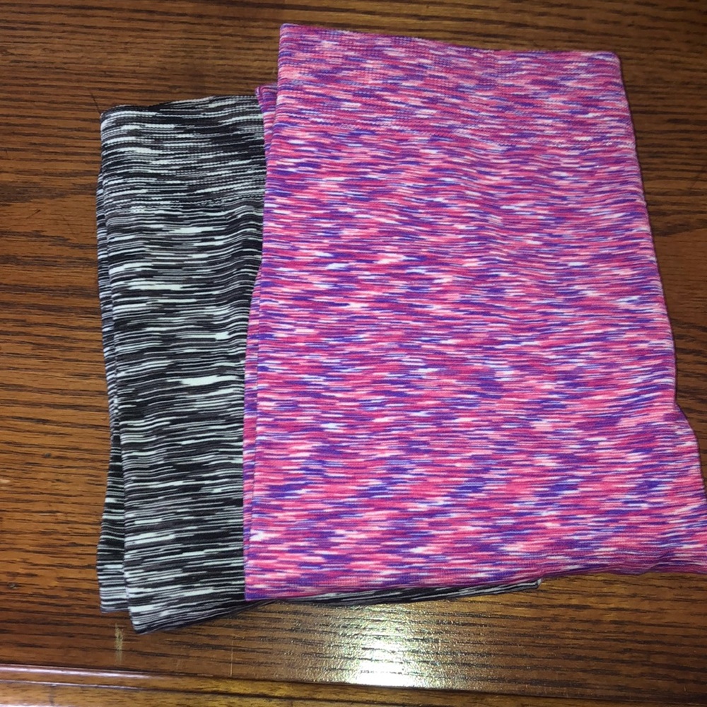 Two pairs of leggings